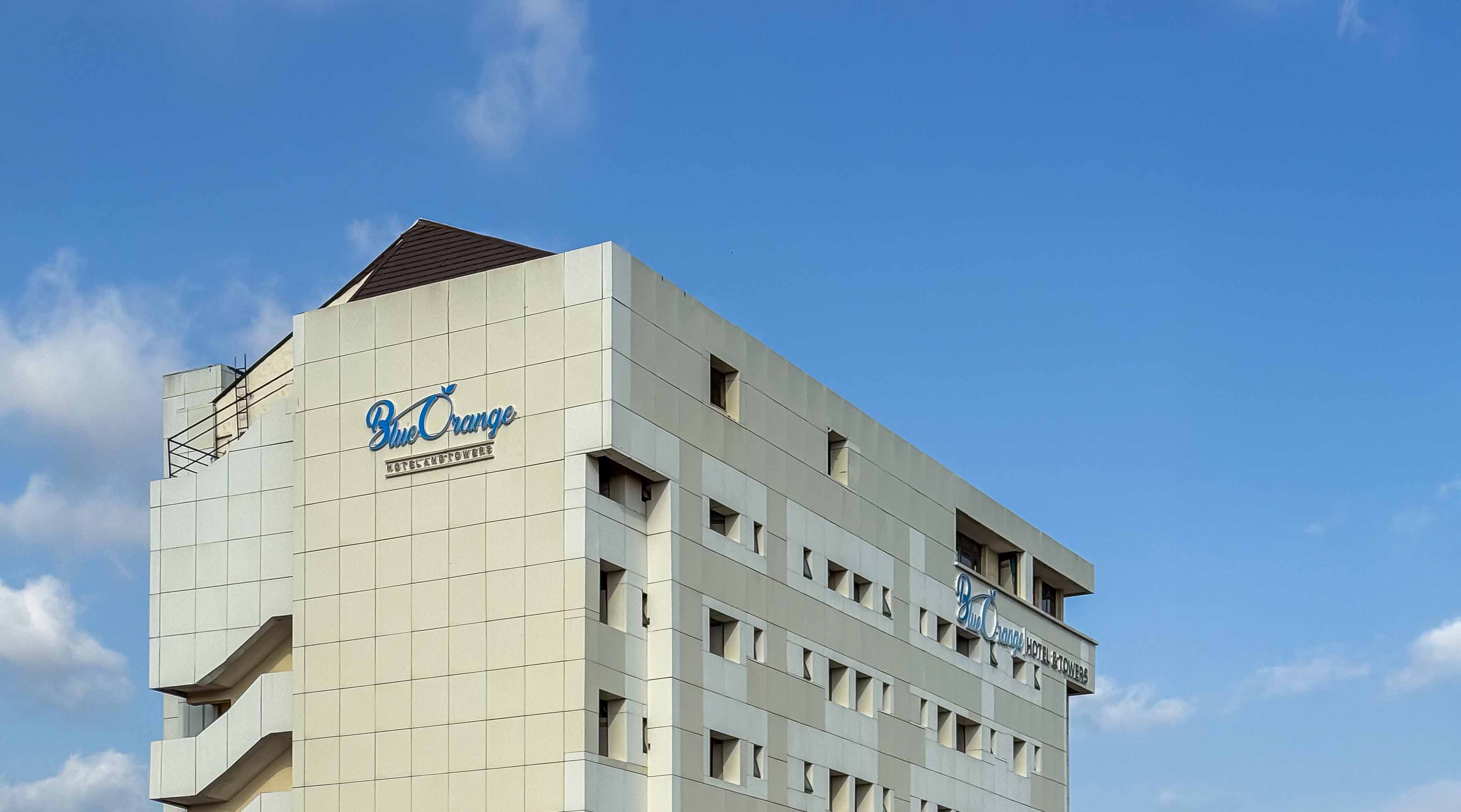 blue orange hotel Cover